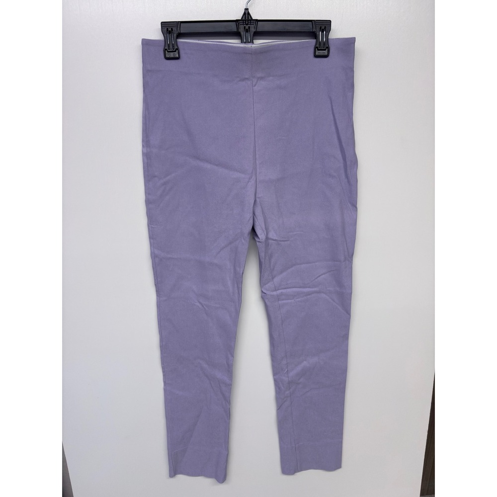 Jean-Pierre Klifa Preppy Jackie Pant Womens L Purple Split Hem Pastel Preppy - Picture 1 of 5